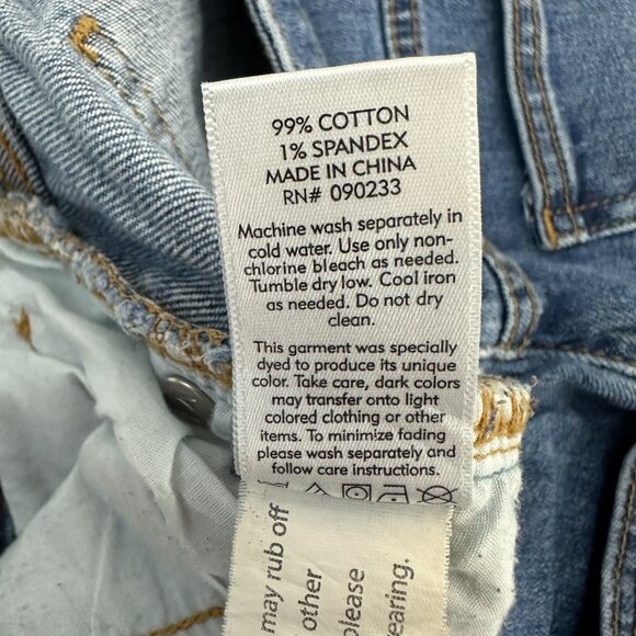 PacSun Mom Jean Women's size 27 Dark Wash Blue Denim Jeans - Picture 4 of 5